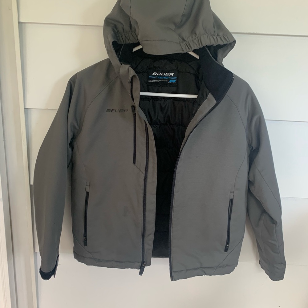 Bauer youth small winter jacket w hood
